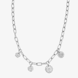 ChloBo Treasures Of Bali Spirit Of Bali Sterling Silver Chain Appeal Necklace SNTACMUL4