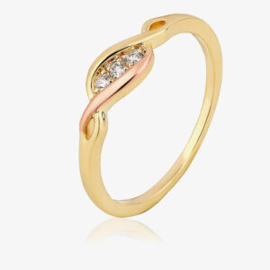 Clogau 9ct Gold Previous Provide Long run Diamond Ring PPFR N