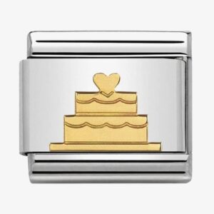 Nomination CLASSIC Gold Symbols Tiered Middle Appeal 030162/40