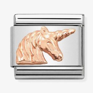 Nomination CLASSIC Rose Gold Unicorn Head Appeal 430106/18 *