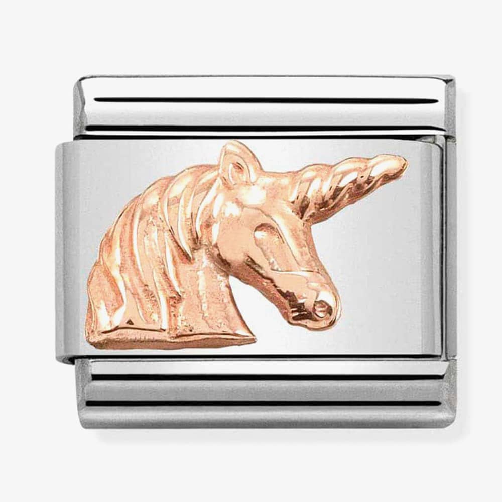 Nomination CLASSIC Rose Gold Unicorn Head Appeal 430106/18 *
