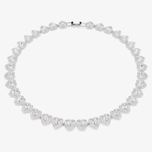 Ariana Grande X Swarovski Tablet White Crystal Center Necklace 5720857