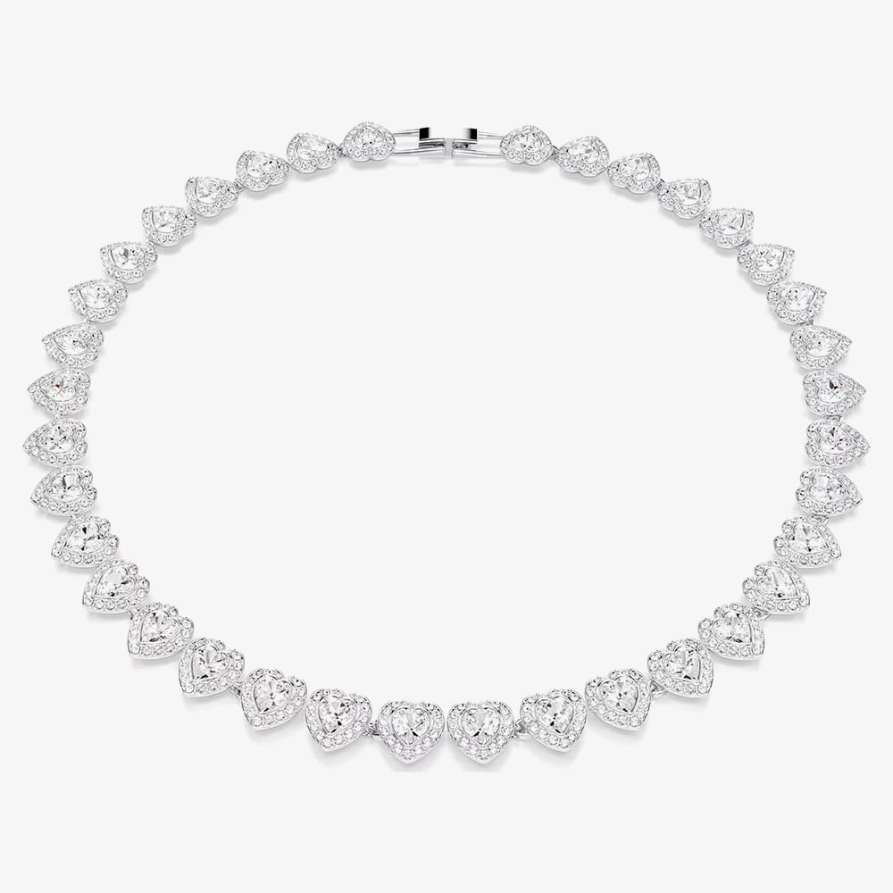 Ariana Grande X Swarovski Tablet White Crystal Center Necklace 5720857