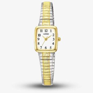 Lorus Ladies Two Tone Expanding Watch RPH58AX5