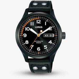 Lorus Mens Sports activities Computerized Black Watch RL461AX9