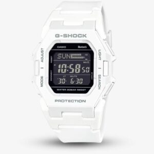 Casio G-Shock Core White Rubber Digital Smartwatch GD-B500-7ER