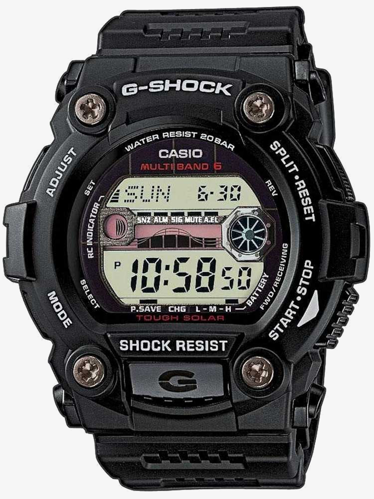 Casio G-Surprise Vintage Black Virtual Strap Watch GW-79001ER
