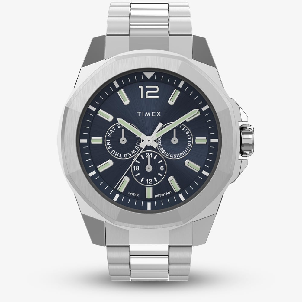 Timex Mens Essex Blue Multifunction Watch TW2V43300