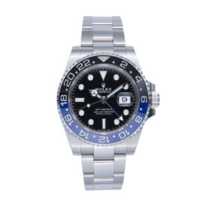 Pre-Owned Rolex GMT Grasp II Batman Gentlemen Watch 126710BLNR