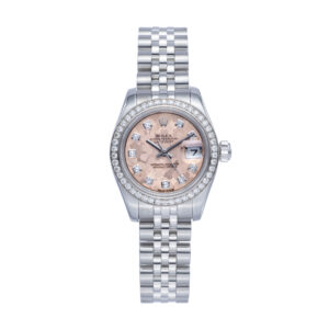 Pre-Owned Rolex Diamond Datejust 26mm Girls Watch 179384