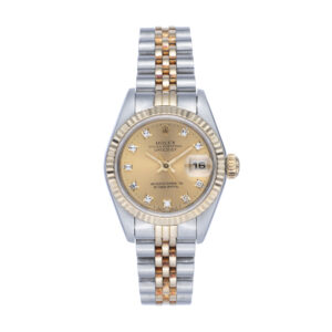 Pre-Owned Rolex Diamond Datejust Girls Watch 69173