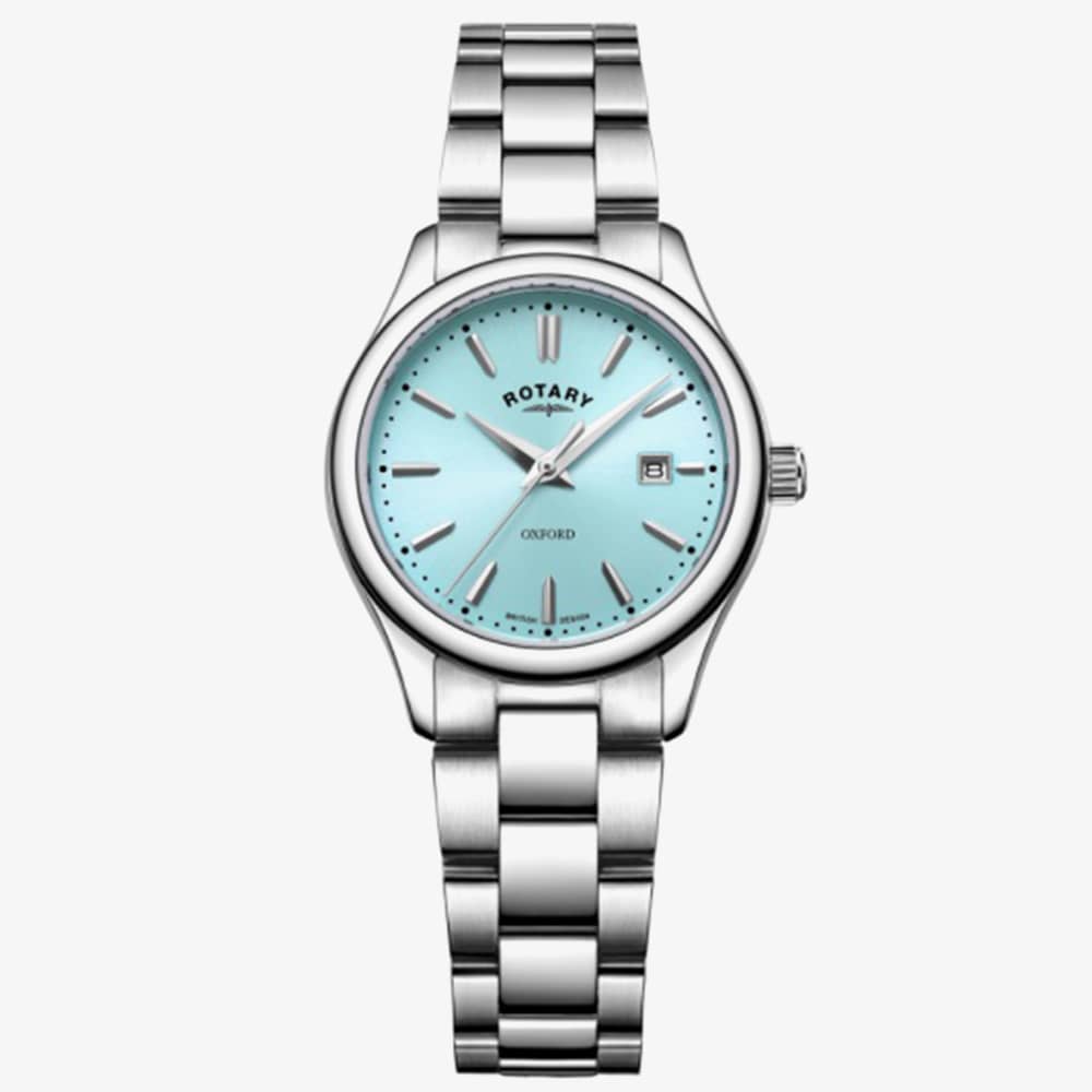 Rotary Ladies Oxford Aqua Dial Watch LB05092/77