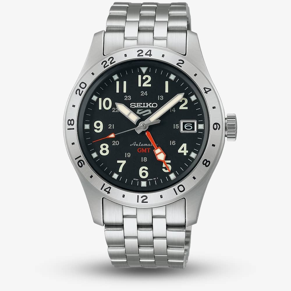 Seiko 5 Sports activities Box Mechanical GMT Watch SSK023K1