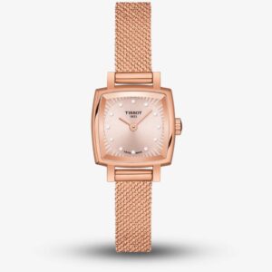 Tissot Pretty Sq. Rose Gold Watch T058.109.33.456.00