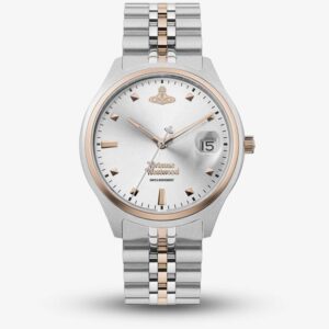 Vivienne Westwood Ladies Camberwell Two Tone Rose Gold Plated Watch VV261SLSR