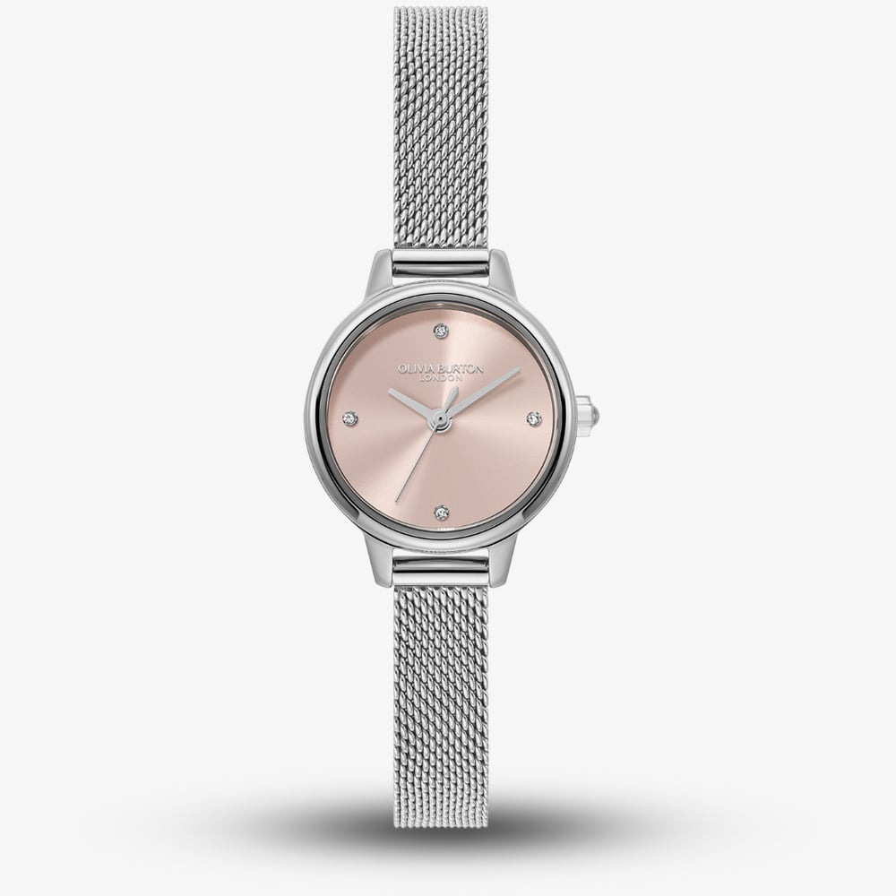 Olivia Burton Ladies Mini Classic Rose Dial Watch 24000244