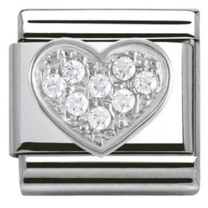 Nomination Cubic Zirconia Center Allure