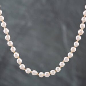 Pre-Owned Pearl 17 Inch Gemstone Necklace 41271033