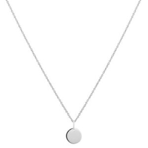Argento Round Plate Necklace – 45cm