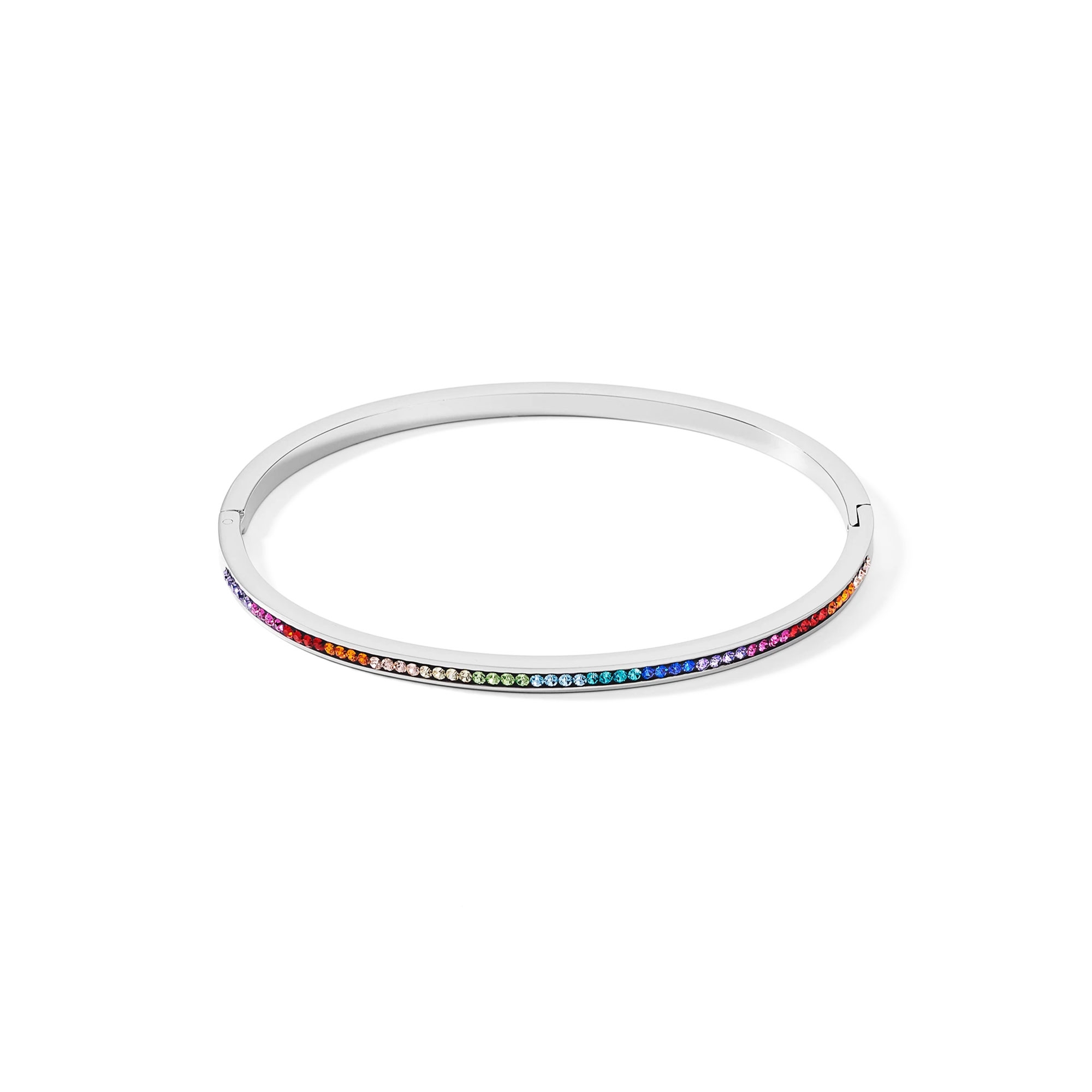 Coeur De Lion Multi-Colored Pavé Crystal Bangle 0129331517