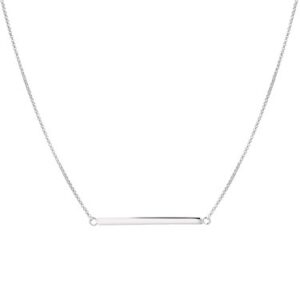 Argento Silver Bar Necklace