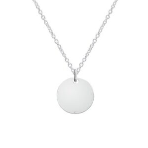Argento Silver Coin Necklace – 47cm