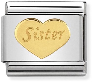 Nomination Gold Sister Center Allure