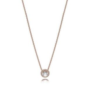 Pandora Rose Gold Classic Elegance Necklace – Rose Gold