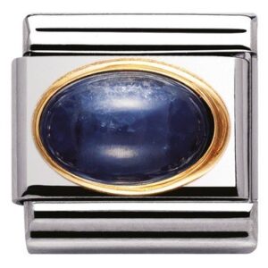 Nomination Oval Sapphire Attraction – Stainless Metal
