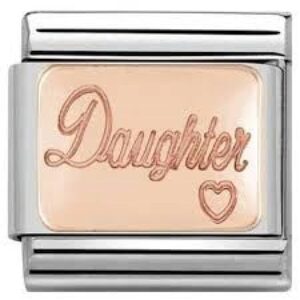 Nomination Rose Gold Daughter Appeal