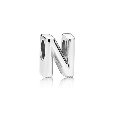 Pandora Letter N Charm - Silver