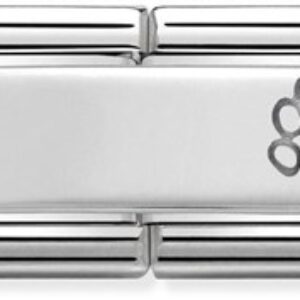 Nomination Silver shine Double Paw Print Appeal