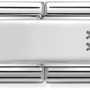 Nomination Silver shine Double Snowflake Appeal