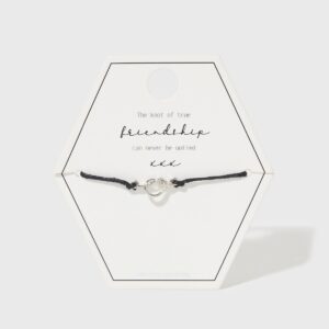 Silver Friendship Knot Bracelet New Glance