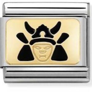 Nomination Gold Samurai Charm