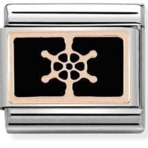 Nomination Rose Gold Boat Wheel Attraction – Stainless Metal