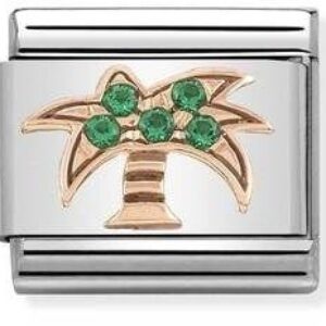 Nomination Rose Gold Palm Tree Allure