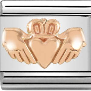 Nomination Rose Gold Claddagh Appeal