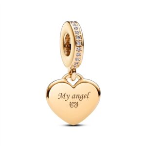 Pandora Engraving Center Drop Allure – Gold