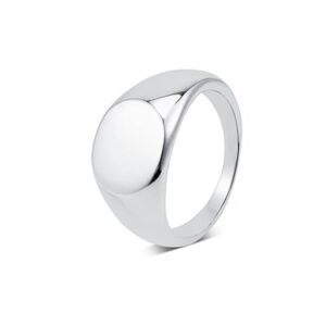 Argento Silver Engraving Signet Ring – 54