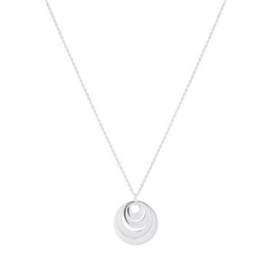 Argento Silver 4 Circle Necklace – 45cm