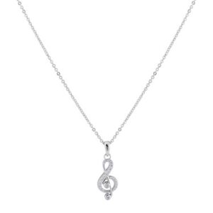 Argento Silver Song Be aware Necklace – Silver