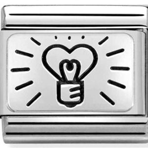 Nomination Silver Lightbulb Center Attraction