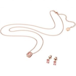Swarovski Millenia Pink Set – Rose Gold