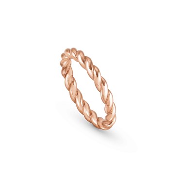 Nomination Never-ending Rose Gold Rope Ring Dimension 55 - Ring Dimension 55