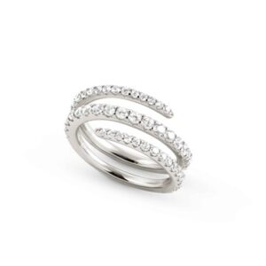 Nomination Lovelight Silver Triple Band Ring Dimension 54 – Ring Dimension 54