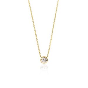 Search + In finding Calm Gold Necklace – Gold
