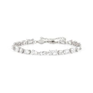 Nomination Color Wave Silver Crystal Bracelet