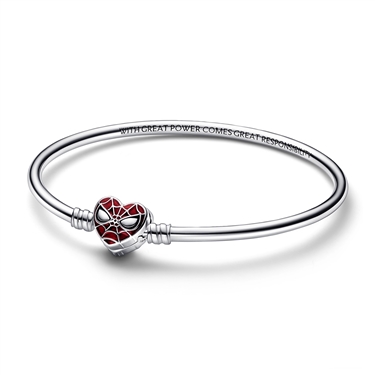Pandora Marvel Moments Spiderman Bangle - 19cm