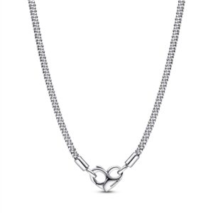 Pandora Moments Studded Chain Necklace – 45cm
